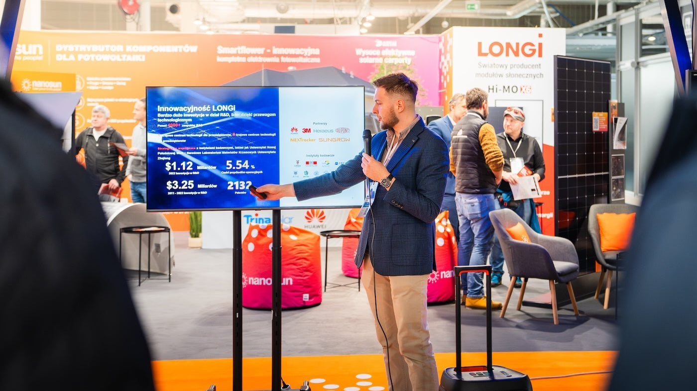 Nanosun kicked off the 2024 trade fair season at the Solar Energy Expo in Warsaw