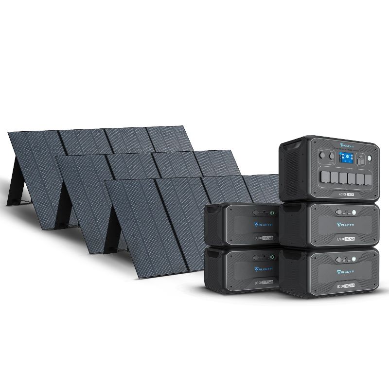 Bluetti AC300 + 4x B300 + 3x PV350 Solar Generator Kit
