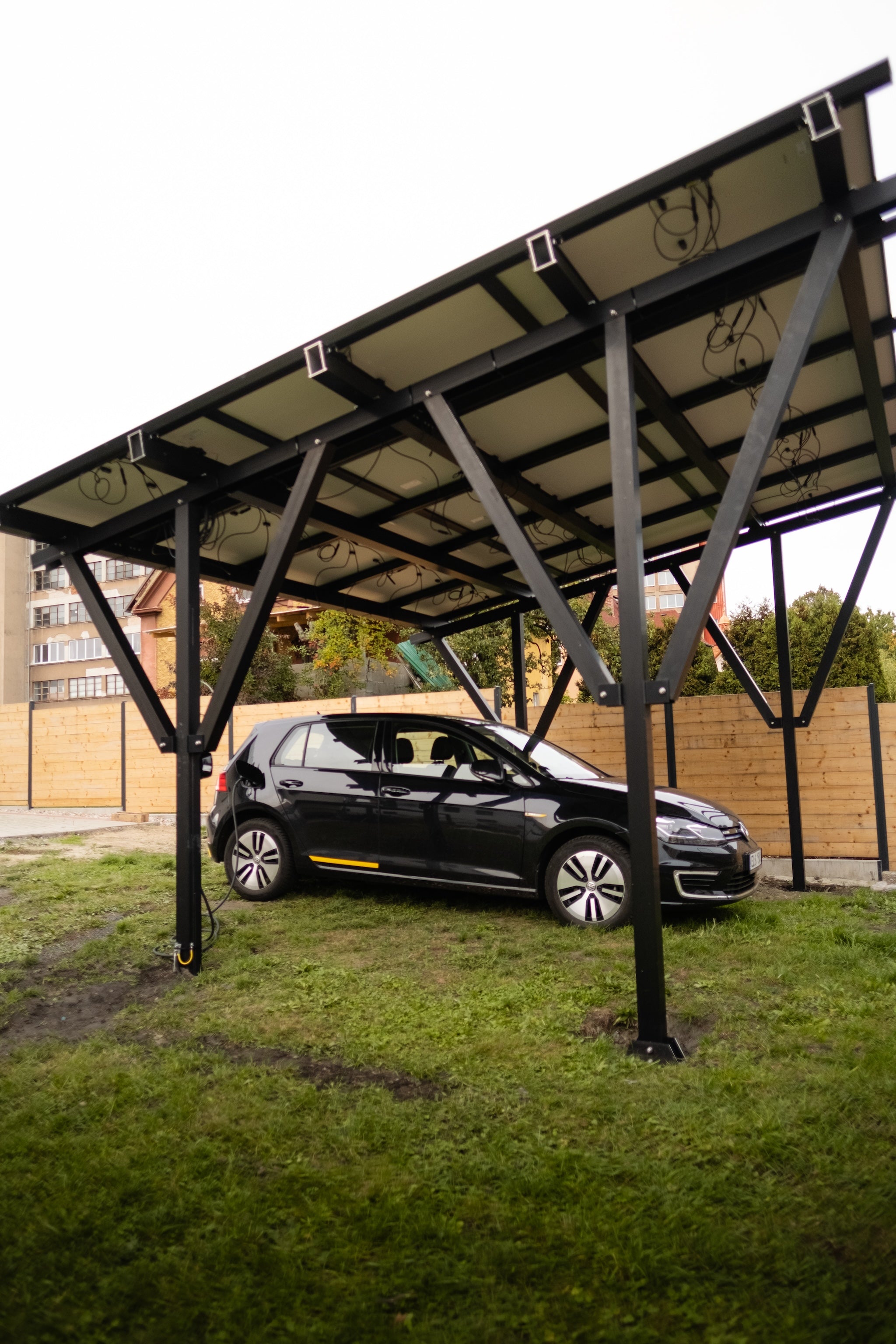 nanocarport Solar Carport for 4 cars
